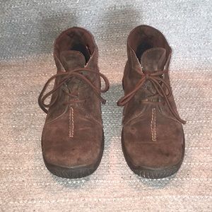 Legero Ankle High Brown Suede Boot Sz 6.5